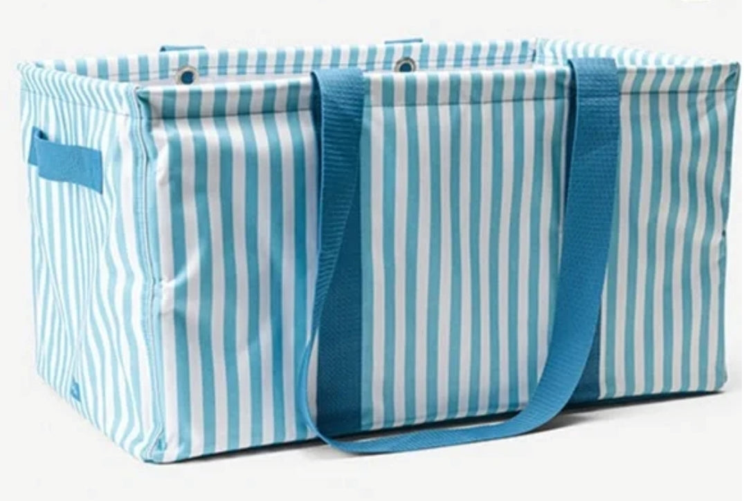 Thirty-One Deluxe Utility Tote - Summer Stripes | Summer Bag