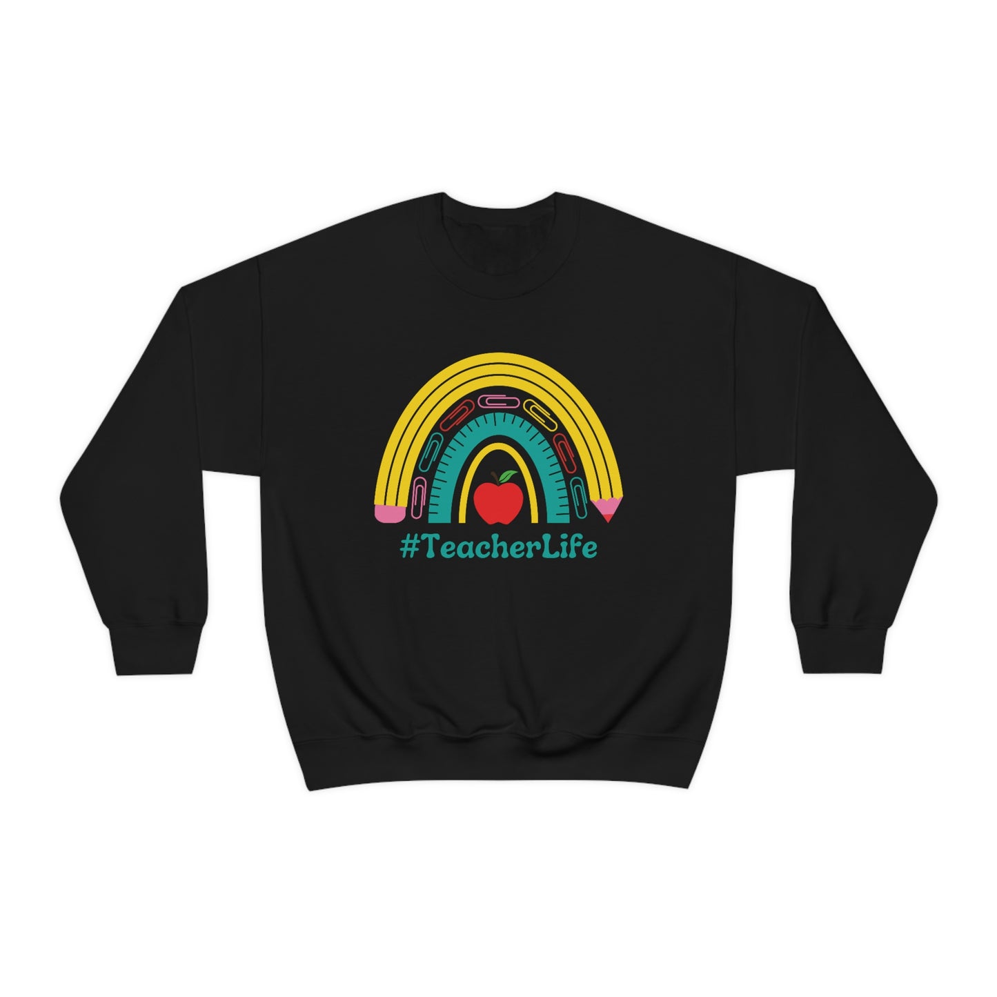 Teacher Life Sweater | Gift for teacher | Unisex Heavy Blend Crewneck Sweatshirt | #TeacherLife