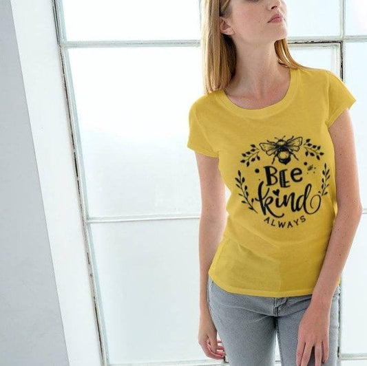 Bee Kind Always Screen Print or Sublimation Design - Ready to Press - Ready to Ship