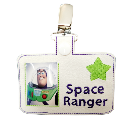 Space Ranger ID badge for Costume, Dress Up, Lightyear Costume Accessory