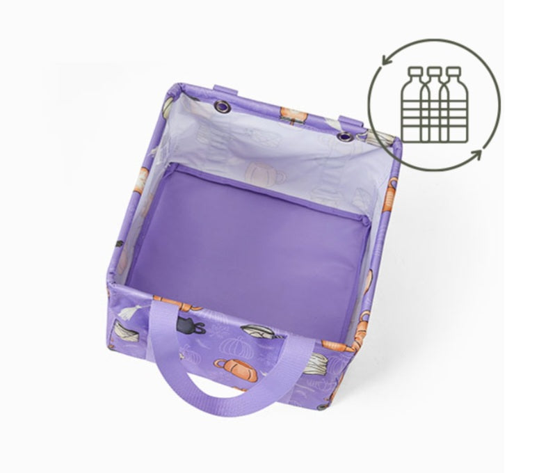 Thirty-One Square Utility Tote - Freshly Booed | Halloween Bag