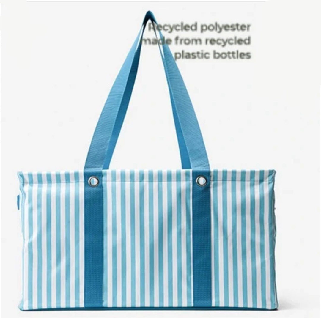 Deluxe Utility Tote Ombre newest Stripe