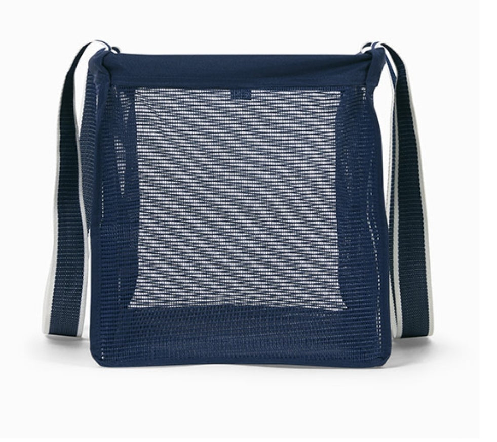 Thirty-One Mesh Large Utility Tote - Navy Mesh