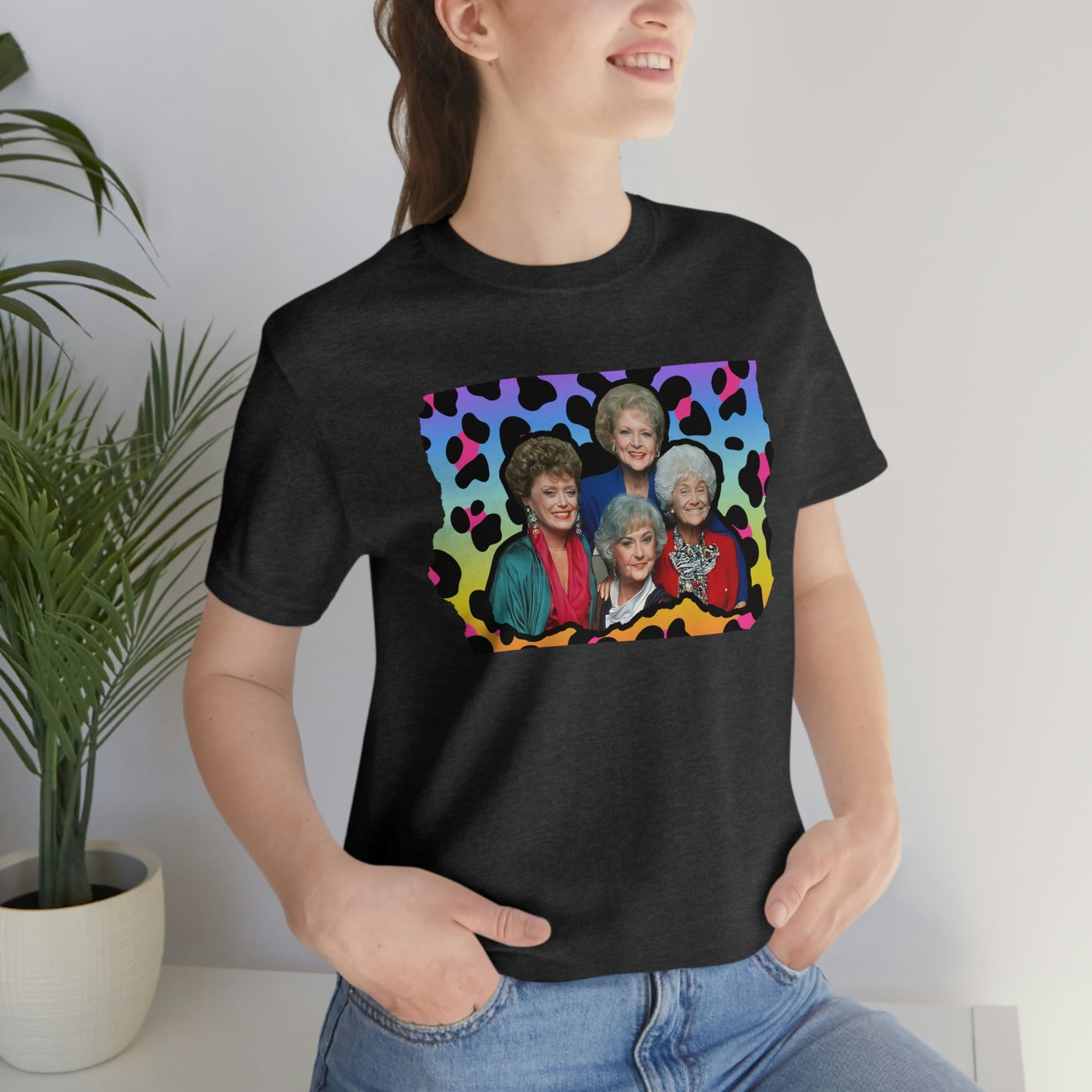 Golden Girls Shirt, 90's Style Shirt, Leopard Print TShirt