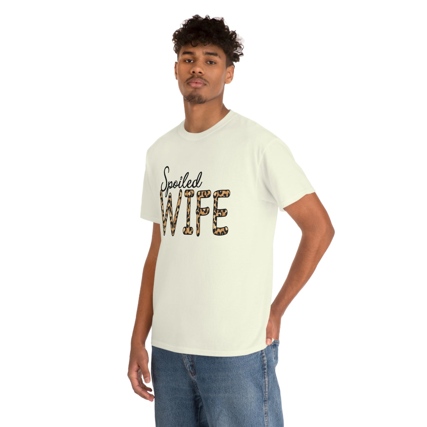 Spoiled Wife Shirt! Leopard Print Spoiled Wife TShirt