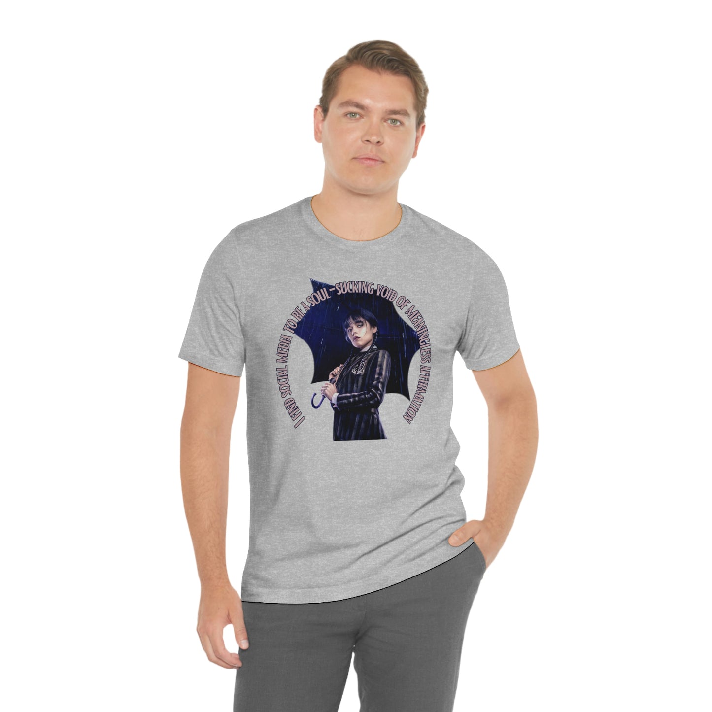 Wednesday Addams Shirt, Social Media TShirt, Wednesday Top