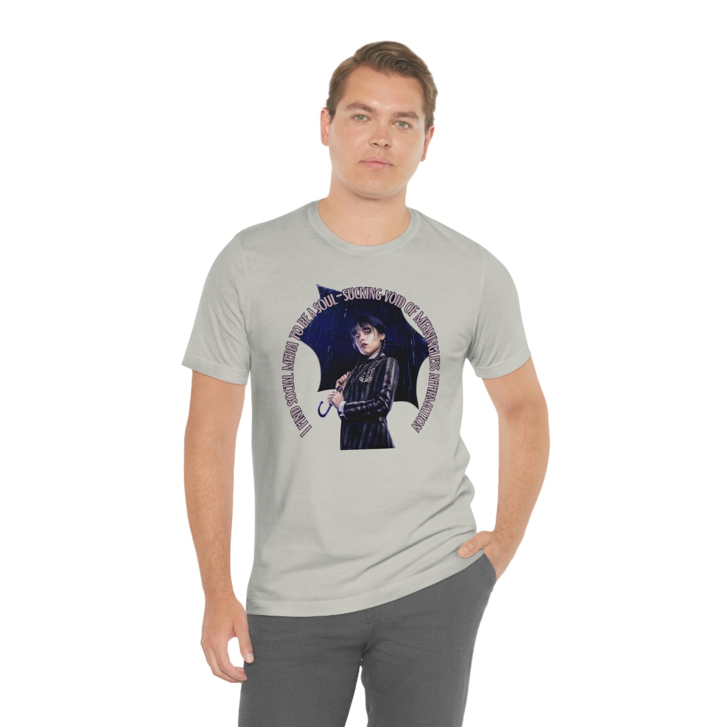 Wednesday Addams Shirt, Social Media TShirt, Wednesday Top