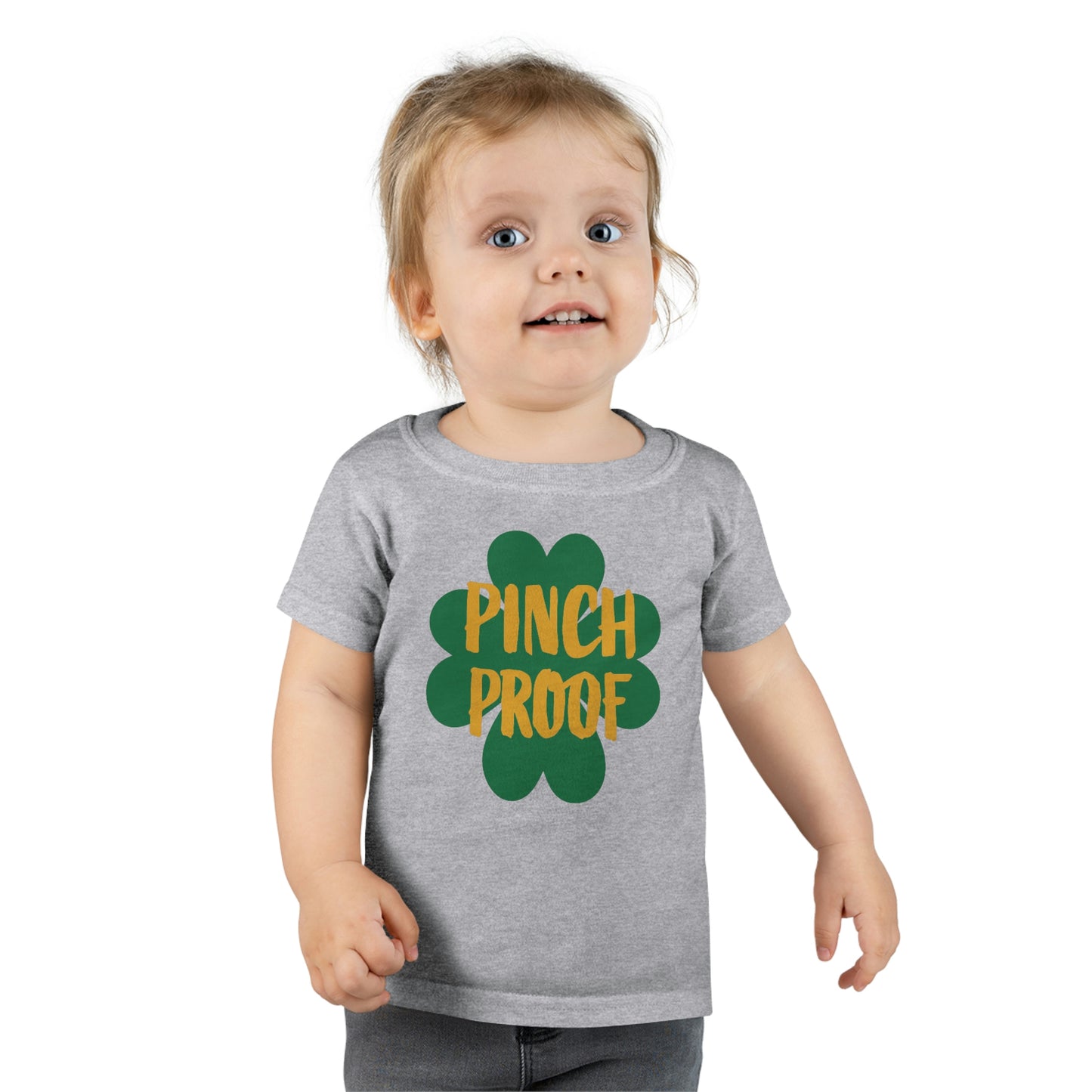 Pinch Proof Toddler T-shirt, Cute Saint Patrick's Day Shirt for Toddler