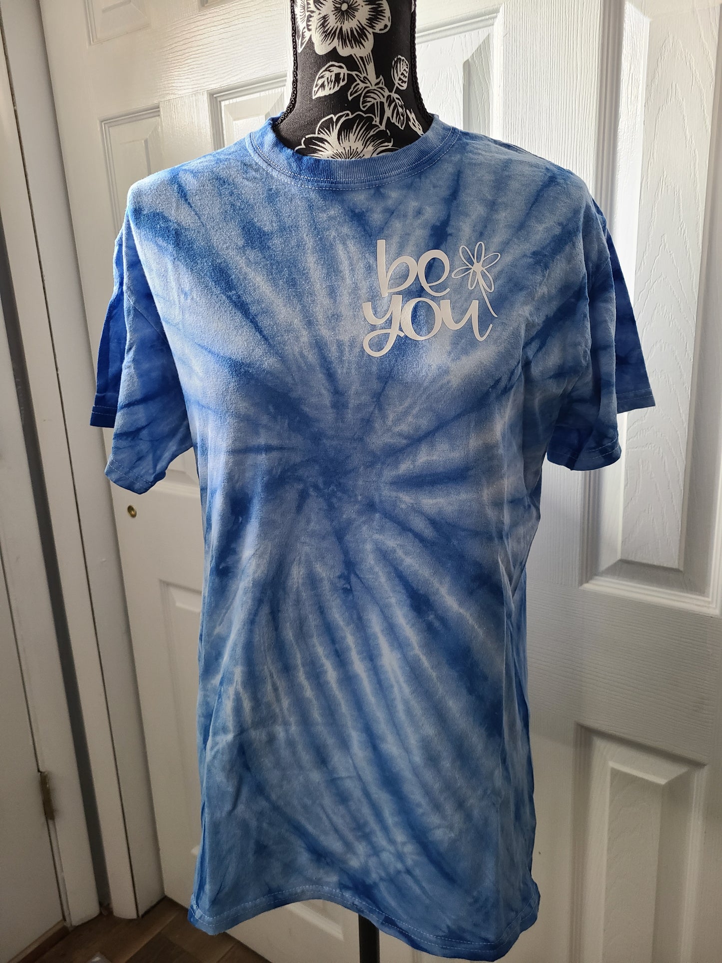 Be You Tie-Dye Blue Shirt