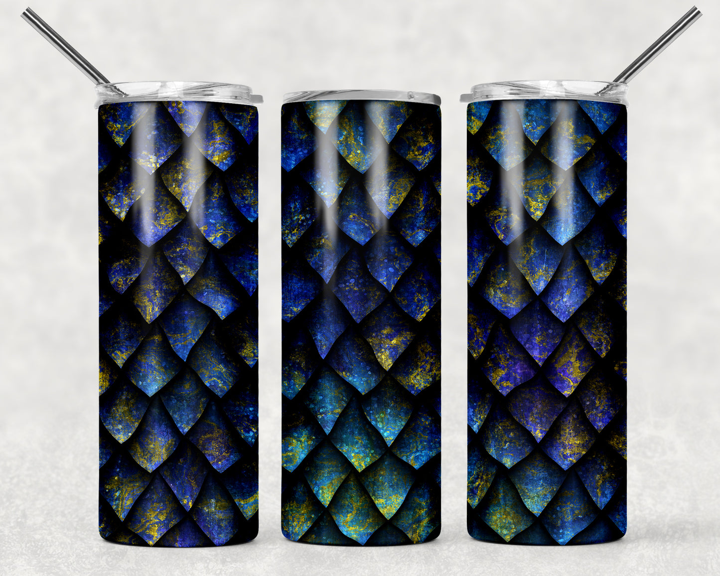 Dragon Scales Tumbler, 20oz Tumblr, Hot or Cold Beverage Holder *Multiple Designs!*