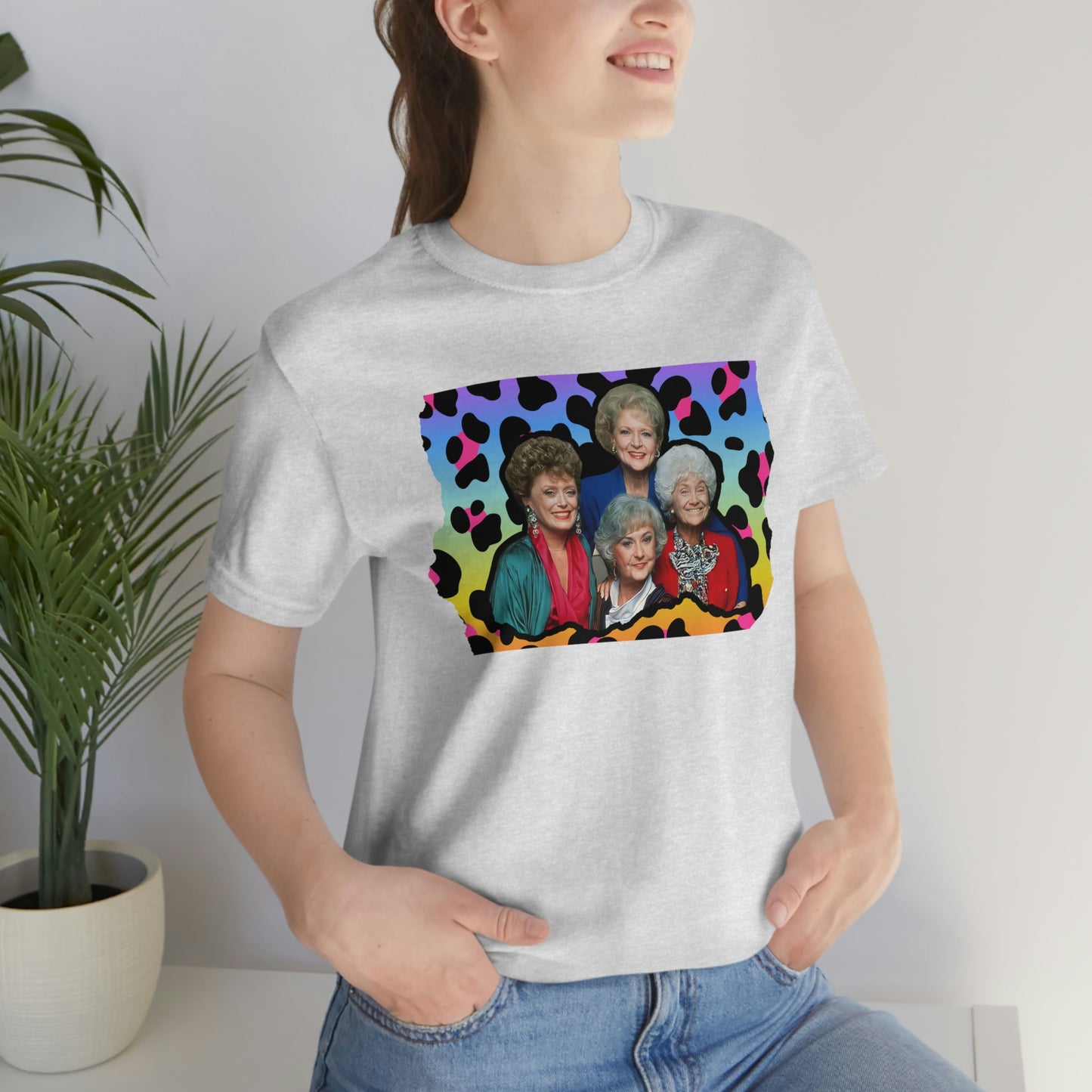 Golden Girls Shirt, 90's Style Shirt, Leopard Print TShirt