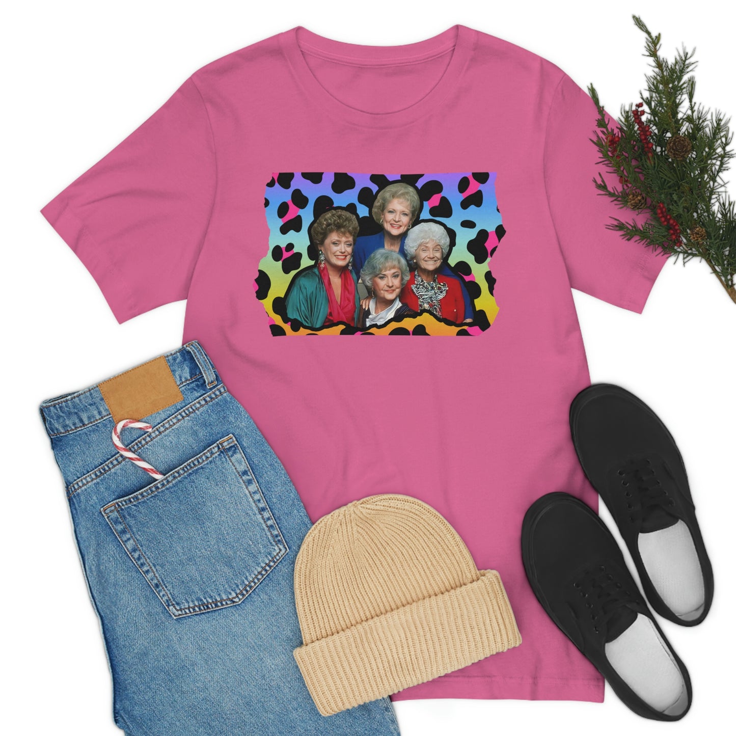 Golden Girls Shirt, 90's Style Shirt, Leopard Print TShirt