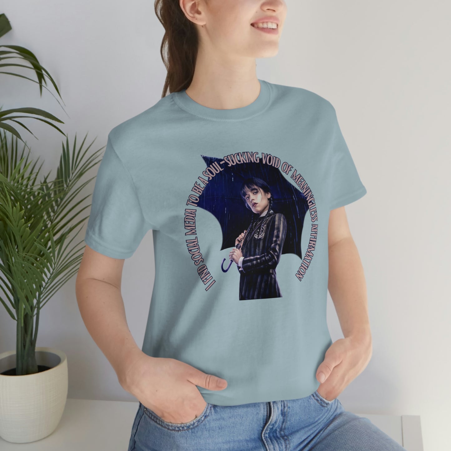 Wednesday Addams Shirt, Social Media TShirt, Wednesday Top