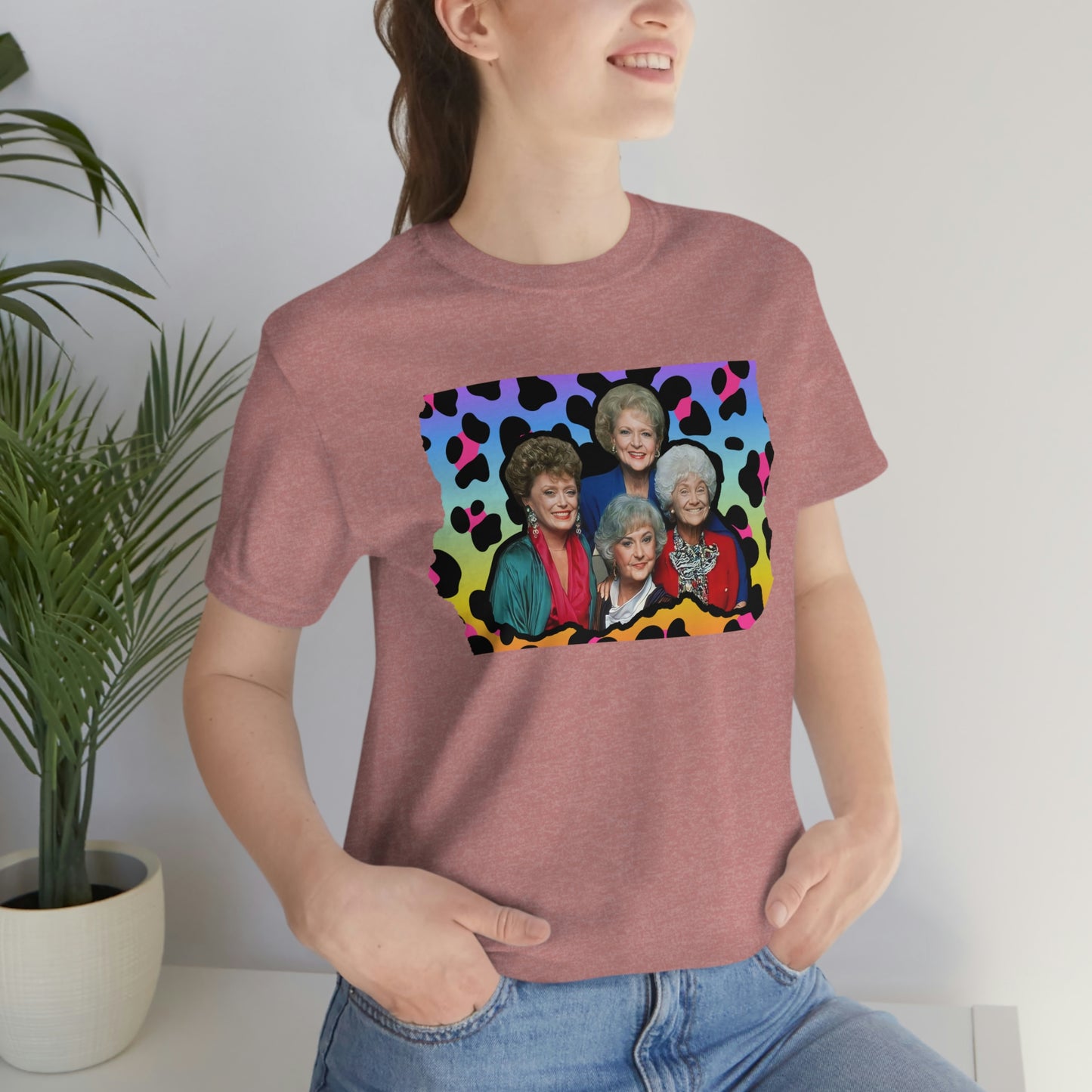 Golden Girls Shirt, 90's Style Shirt, Leopard Print TShirt