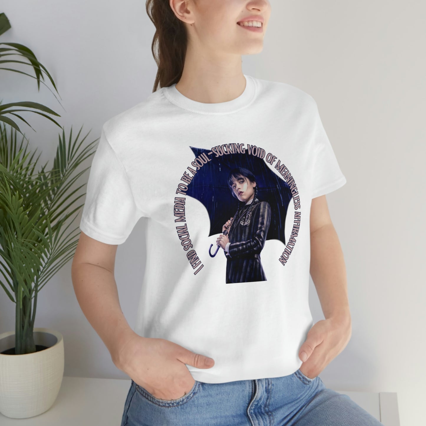 Wednesday Addams Shirt, Social Media TShirt, Wednesday Top