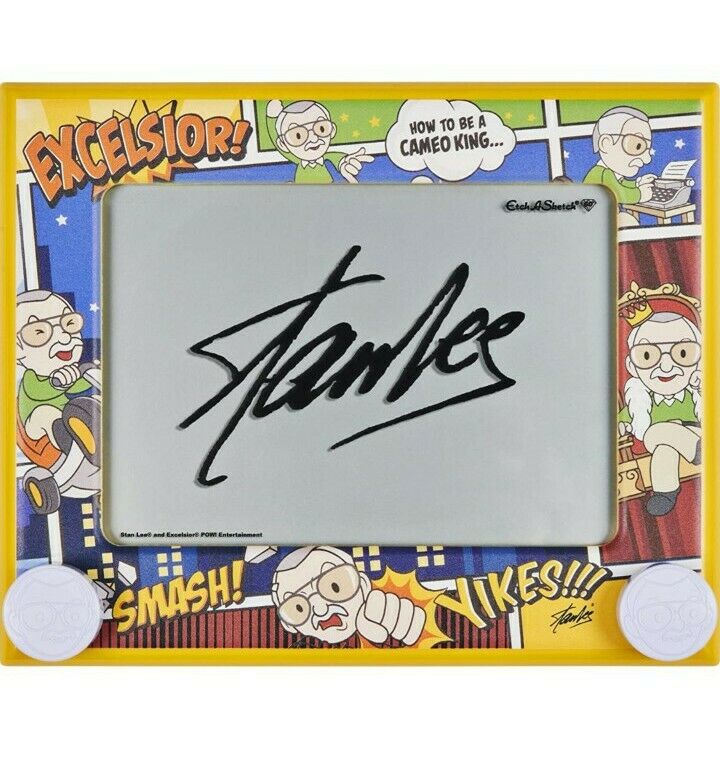 Etch A Sketch Stan Lee 60th Anniversary Limited Edition Excelsior New Sealed!