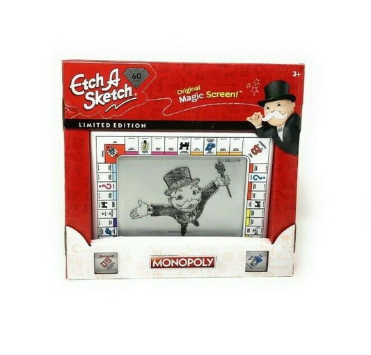 Etch A Sketch Monopoly 60th Anniversary Limited Edition Hasbro Parker Bros. 2020