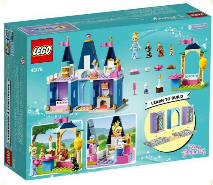 LEGO Disney Princess - Cinderella's Castle Celebration 43178 [New Toy] Brick