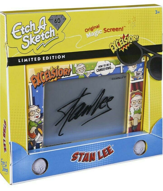 Etch A Sketch Stan Lee 60th Anniversary Limited Edition Excelsior New Sealed!