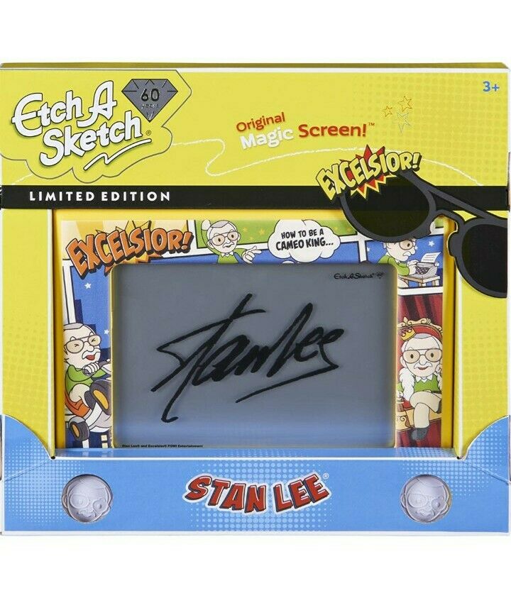 Etch A Sketch Stan Lee 60th Anniversary Limited Edition Excelsior New Sealed!