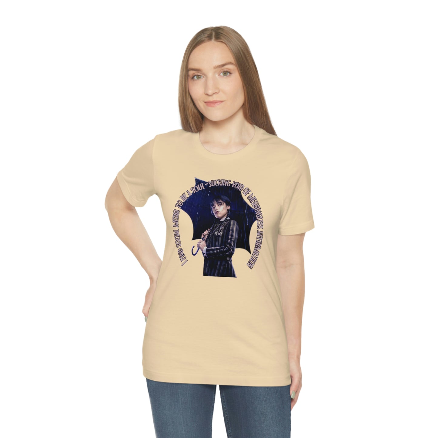 Wednesday Addams Shirt, Social Media TShirt, Wednesday Top