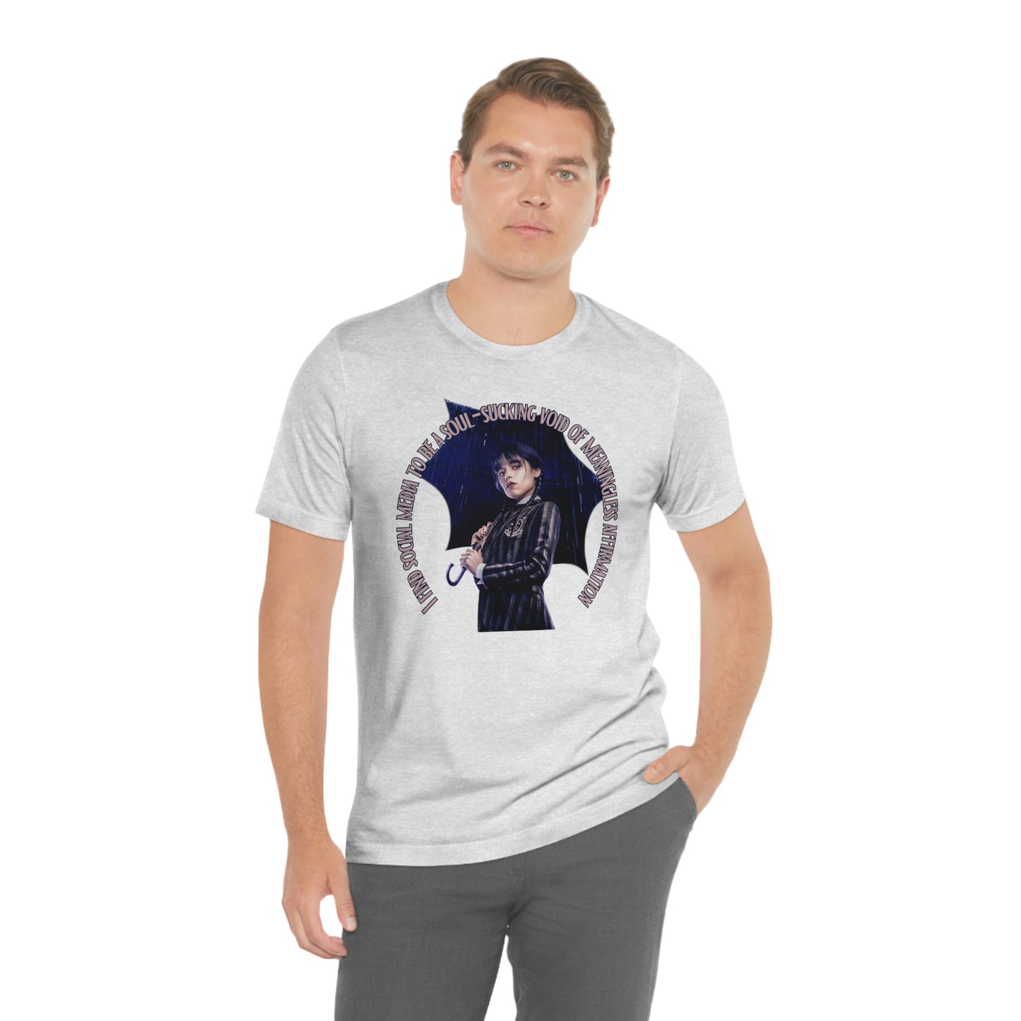 Wednesday Addams Shirt, Social Media TShirt, Wednesday Top