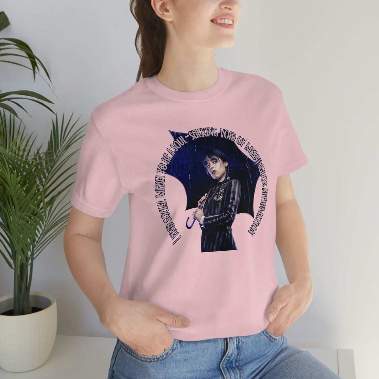 Wednesday Addams Shirt, Social Media TShirt, Wednesday Top