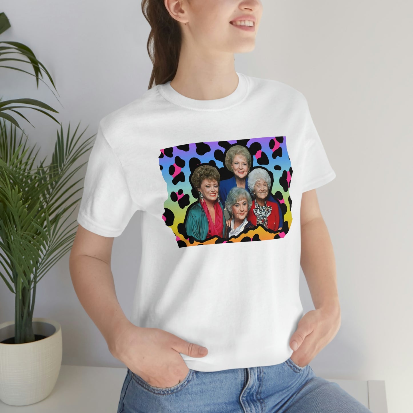 Golden Girls Shirt, 90's Style Shirt, Leopard Print TShirt