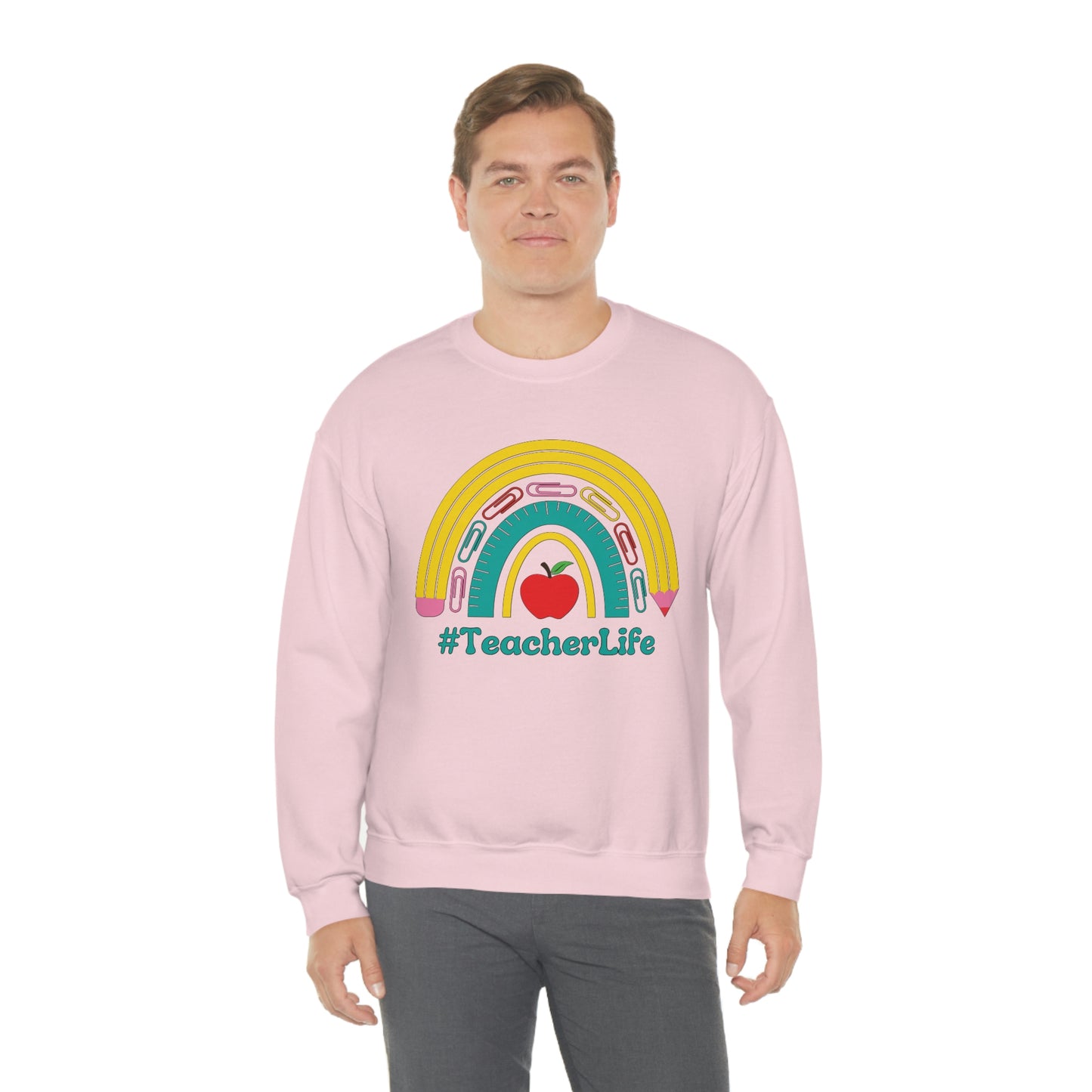 Teacher Life Sweater | Gift for teacher | Unisex Heavy Blend Crewneck Sweatshirt | #TeacherLife