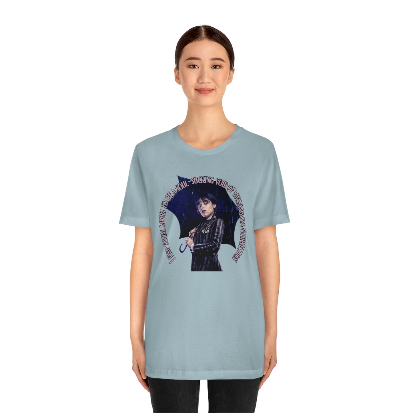 Wednesday Addams Shirt, Social Media TShirt, Wednesday Top