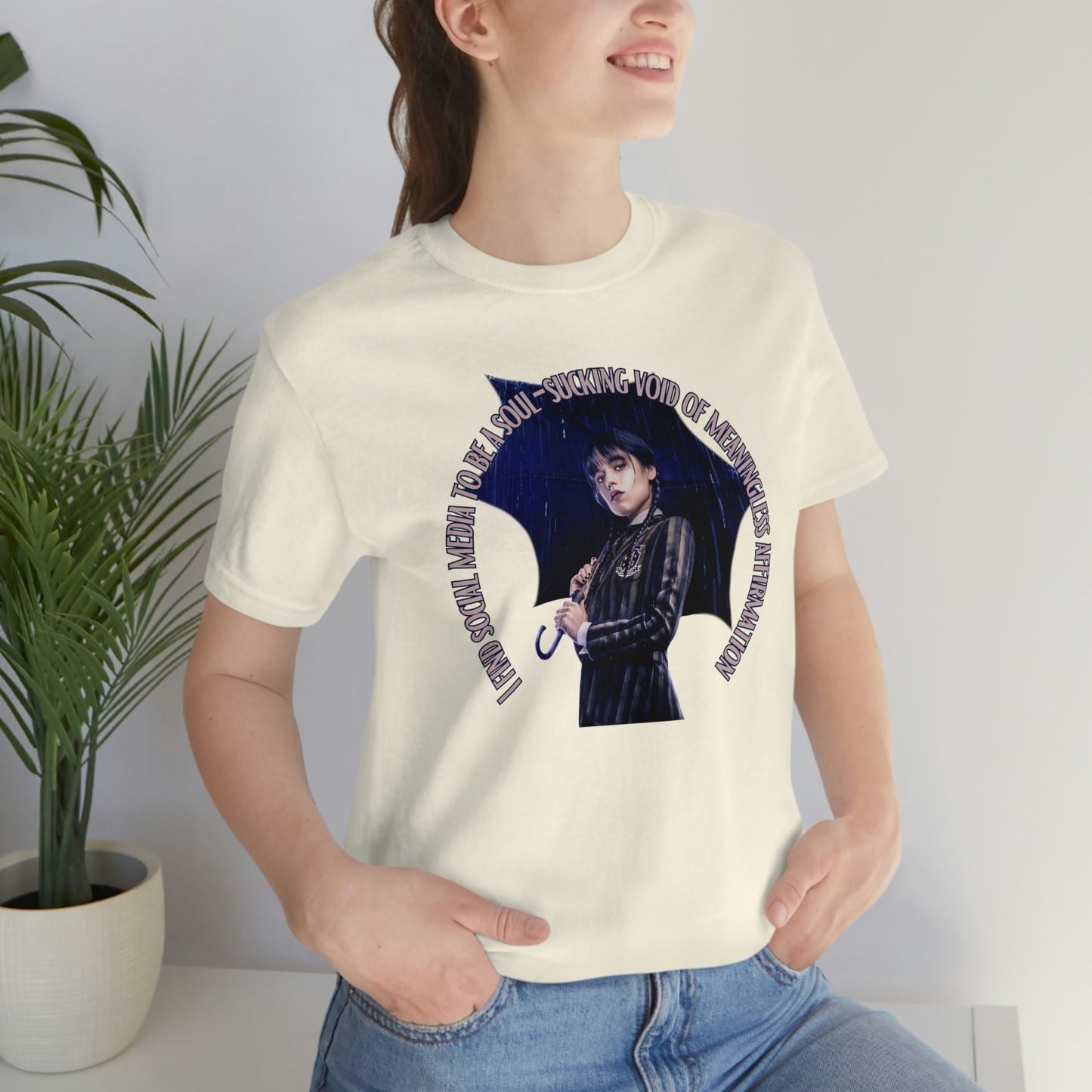 Wednesday Addams Shirt, Social Media TShirt, Wednesday Top