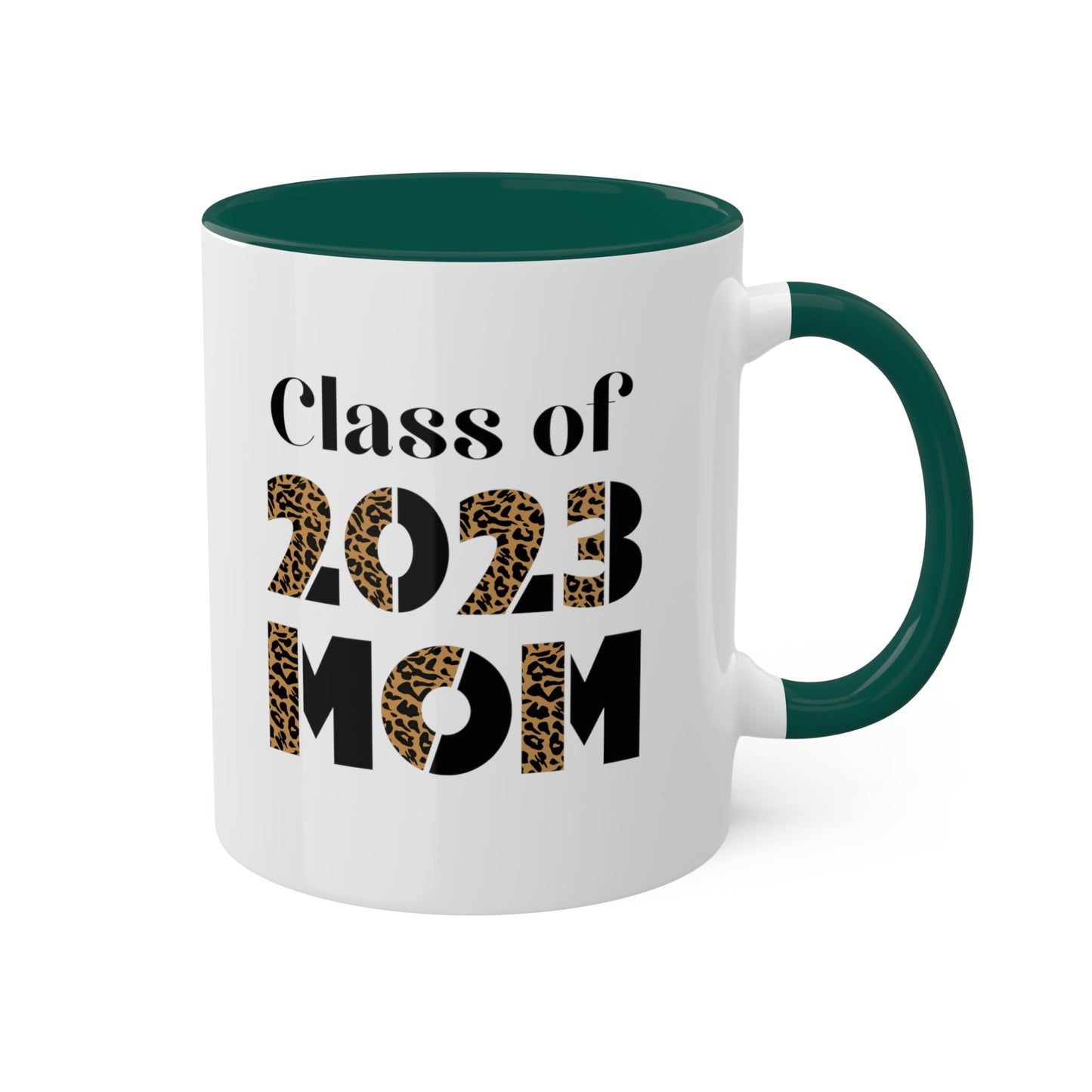 Class of 2023 Mom Colorful Mugs, 11oz | Mom of Graduate | Class of 2023