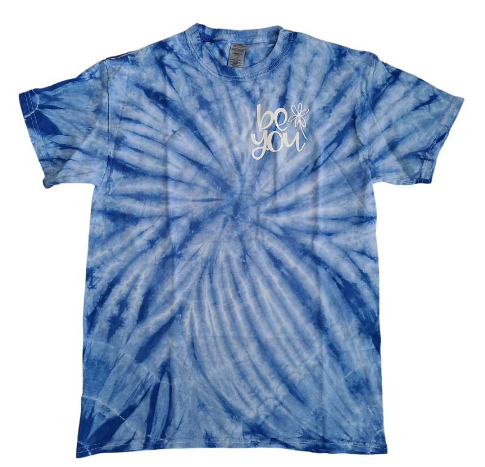 Be You Tie-Dye Blue Shirt