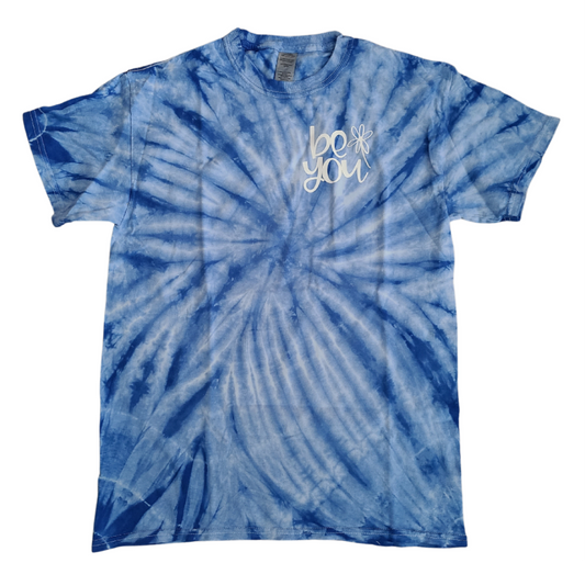 Be You Tie-Dye Blue Shirt