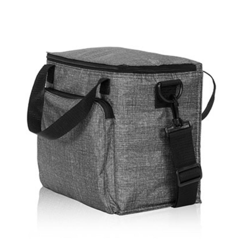Thirty-One Around The Clock Thermal - Charcoal Crosshatch, Lunch Bag