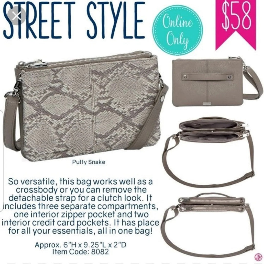Thirty-One Zipped Pocket Crossbody Bags for Women