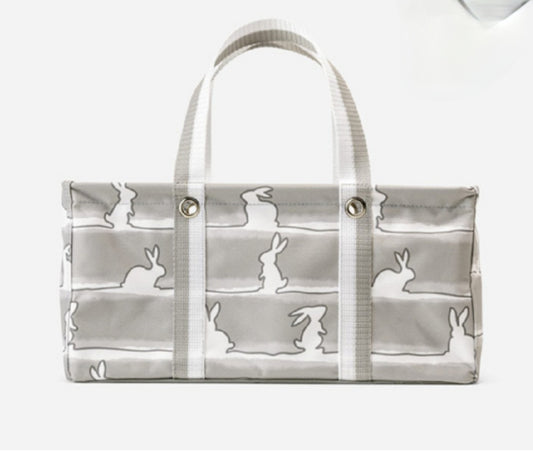 Thirty-One Tiny Utility Tote - Spring Bunnies