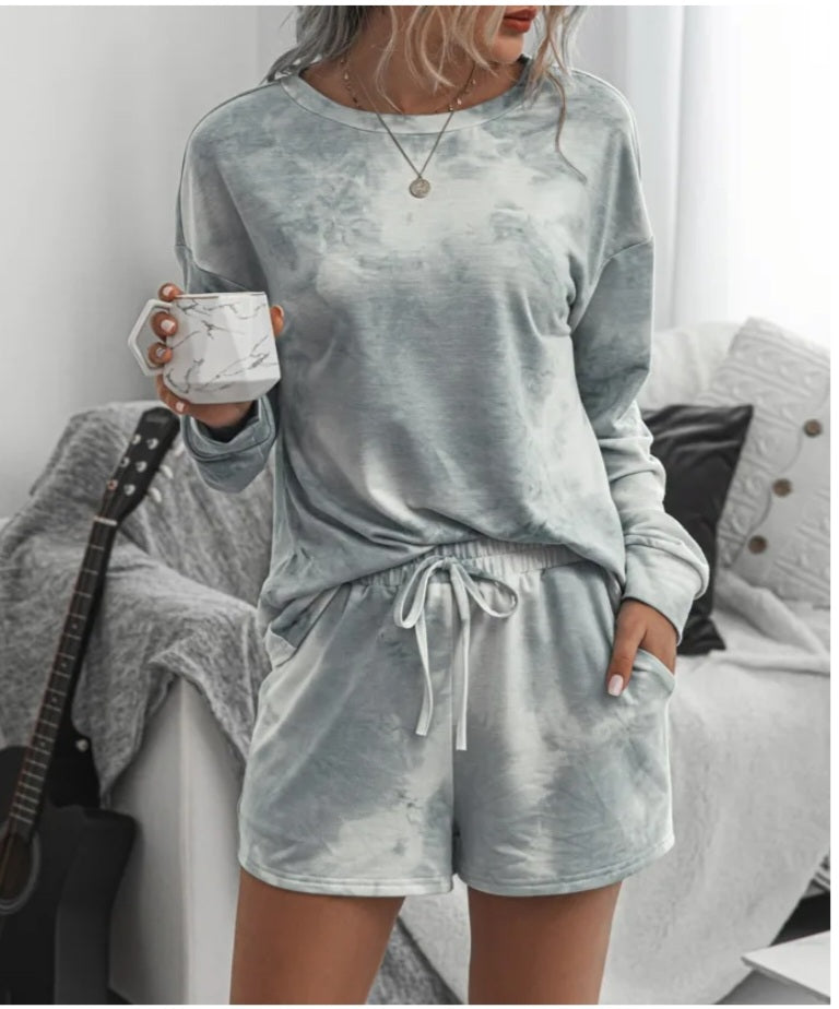 Hope Horizon Comfy Set, Grey Clouds, Soft Outfit