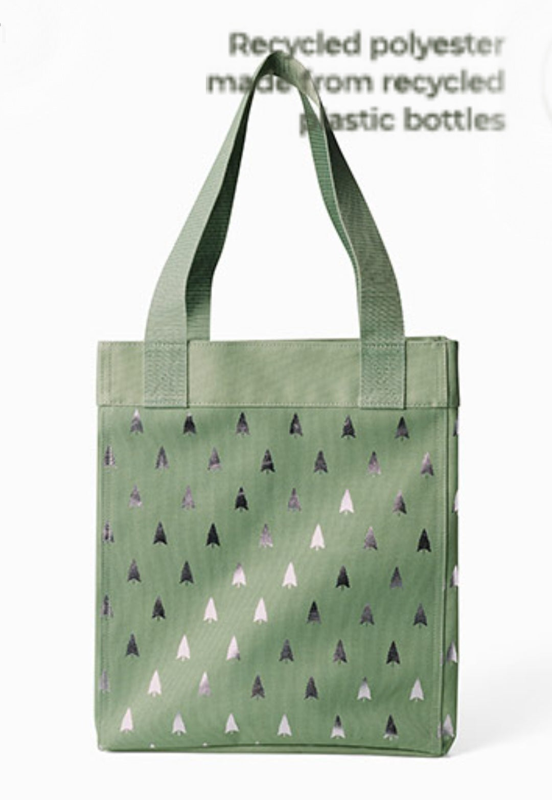 Thirty-One Essential Storage Tote - Metallic Festive Forest