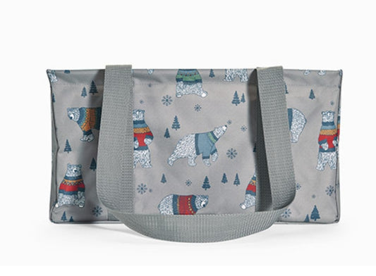 Thirty-One Medium Utility Tote - Beary Cozy