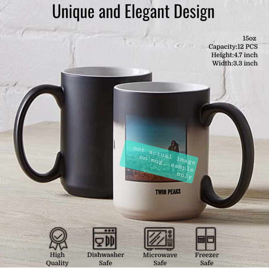 Wednesday Addams MAGIC color changing mug, 15oz