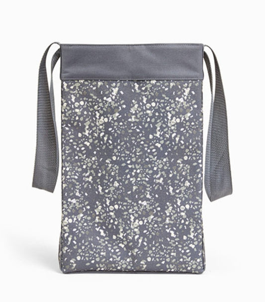 Thirty-One Essential Storage Tote Grey Terrazzo