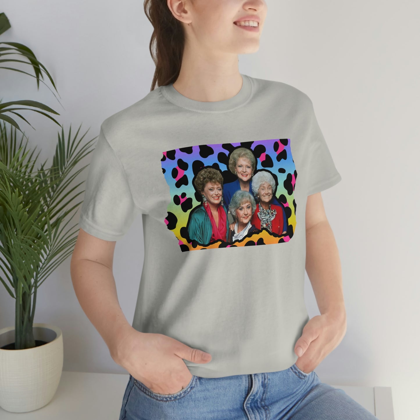 Golden Girls Shirt, 90's Style Shirt, Leopard Print TShirt