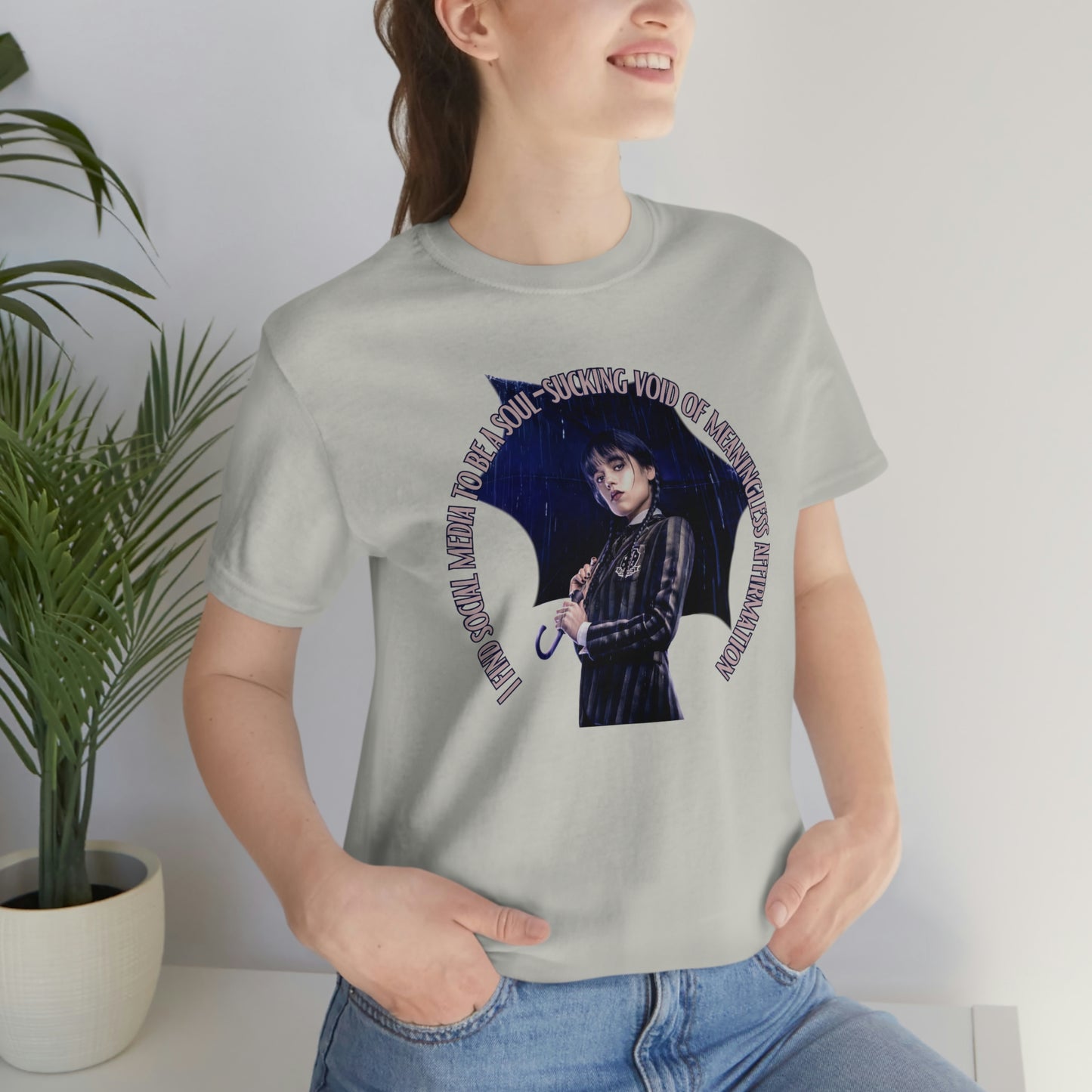 Wednesday Addams Shirt, Social Media TShirt, Wednesday Top