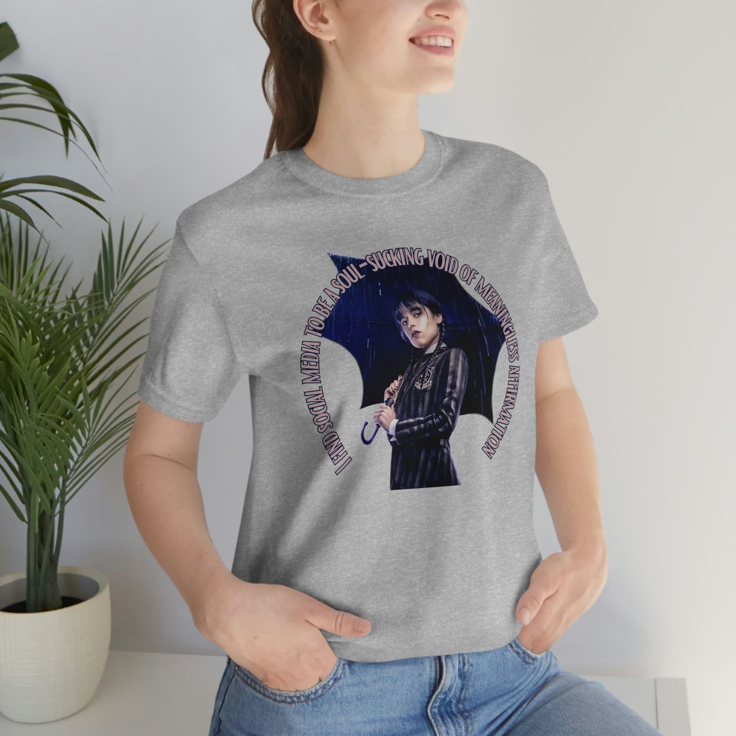 Wednesday Addams Shirt, Social Media TShirt, Wednesday Top