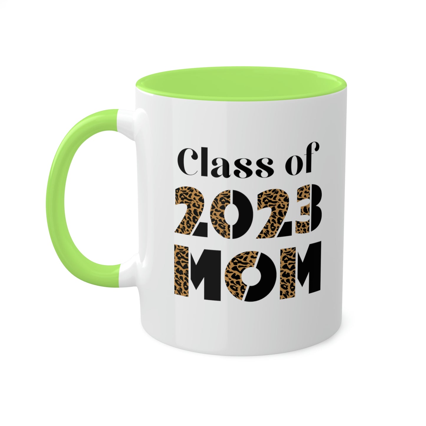 Class of 2023 Mom Colorful Mugs, 11oz | Mom of Graduate | Class of 2023