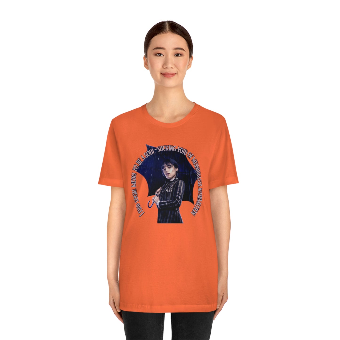 Wednesday Addams Shirt, Social Media TShirt, Wednesday Top