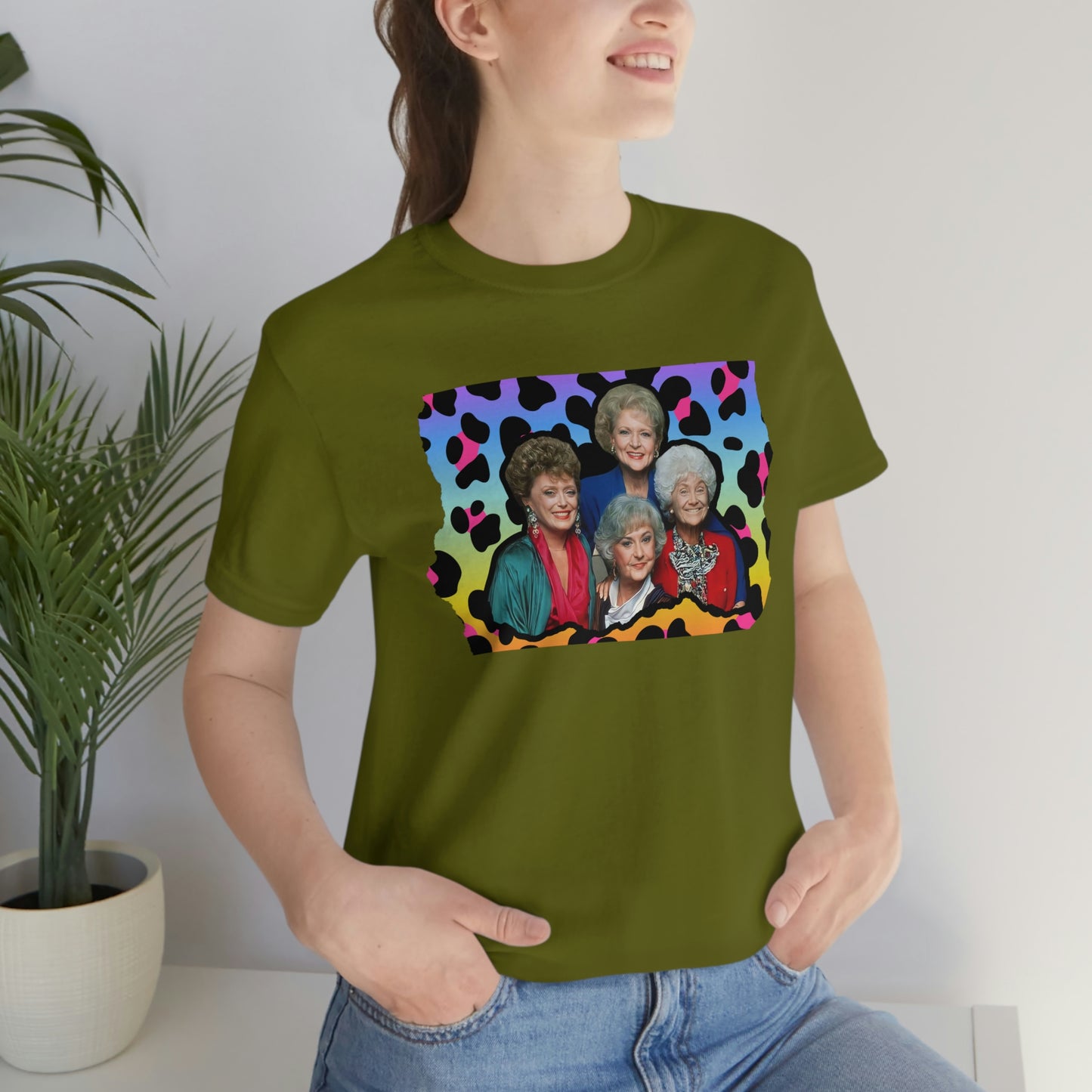 Golden Girls Shirt, 90's Style Shirt, Leopard Print TShirt