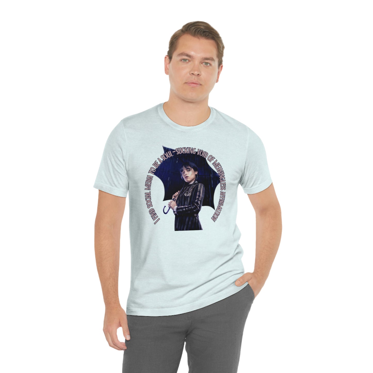 Wednesday Addams Shirt, Social Media TShirt, Wednesday Top