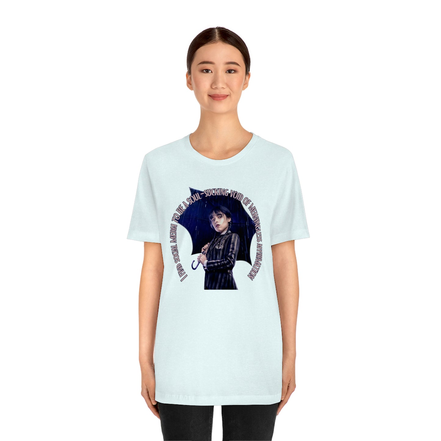 Wednesday Addams Shirt, Social Media TShirt, Wednesday Top